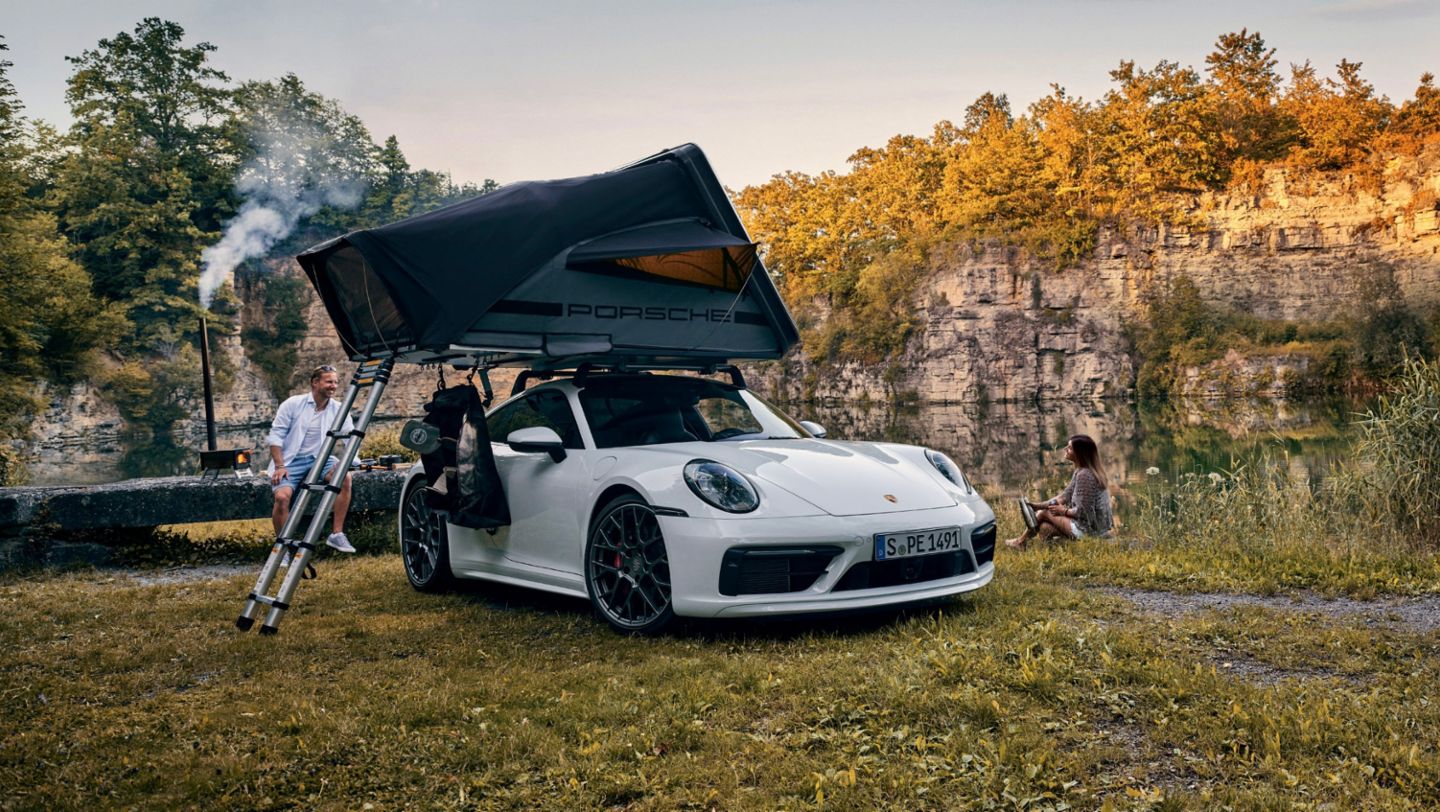 911, Tequipment Dachzelt, 2024, Porsche AG