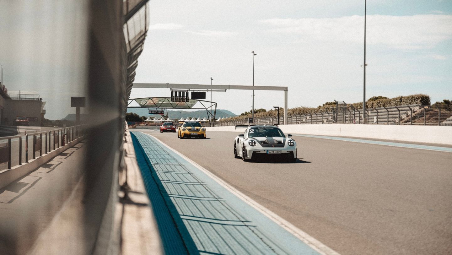 911 GT3 RS, Porsche Track Experience, Le Castellet, Frankreich, 2024, Porsche AG