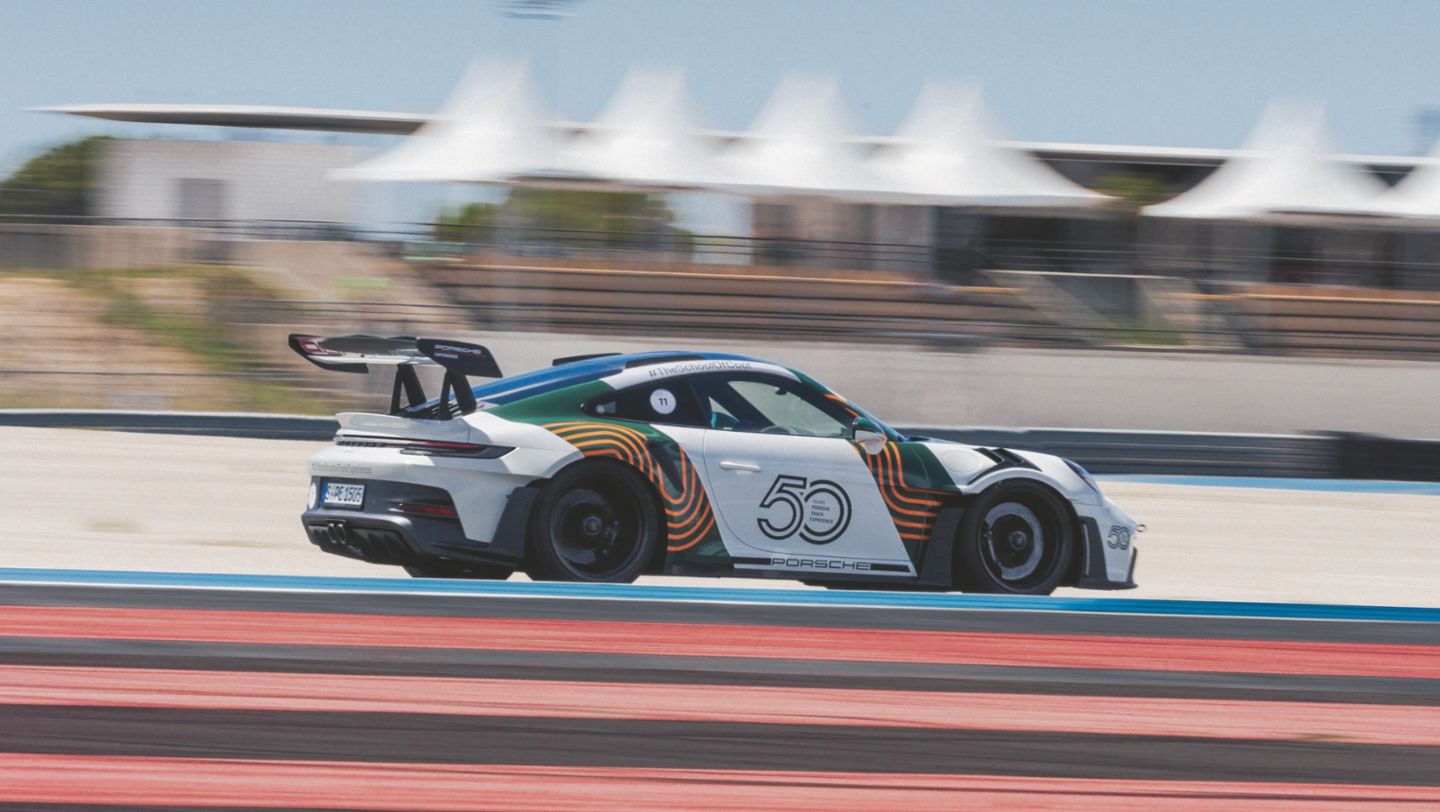 911 GT3 RS, Porsche Track Experience, Le Castellet, Frankreich, 2024, Porsche AG