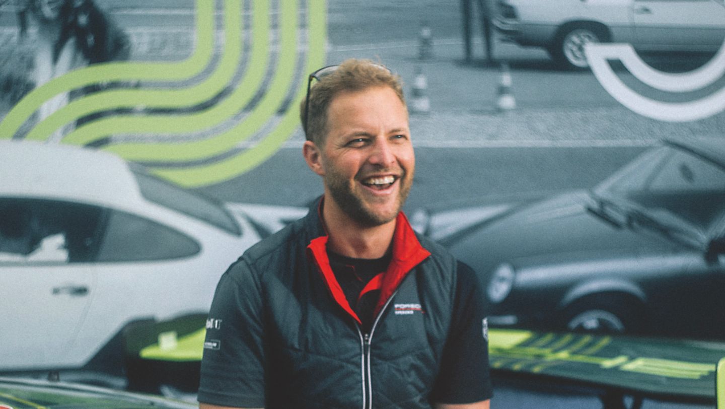 Frederic Klein, Projektleiter Event Operations bei Porsche, Porsche Track Experience, Le Castellet, Frankreich, 2024, Porsche AG
