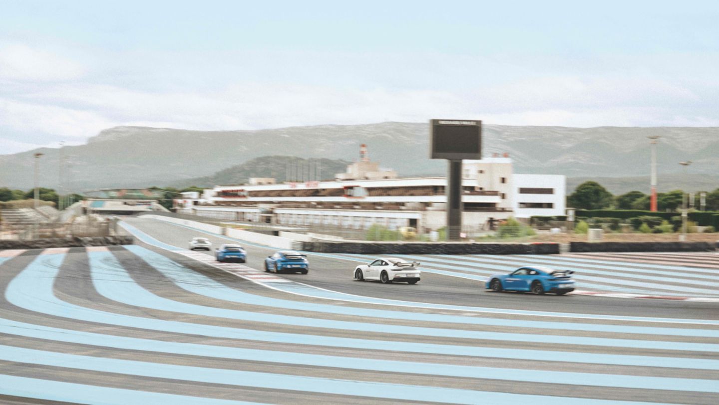 911 GT3, Porsche Track Experience, Le Castellet, Frankreich, 2024, Porsche AG