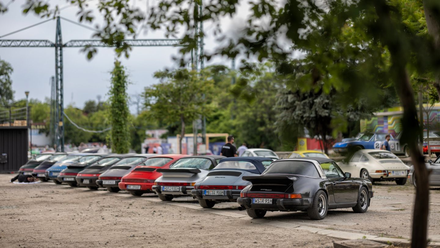 911 refrigerados por aire de distintas generaciones, Luftgekühlt, Breslavia, Polonia, 2024, Porsche AG