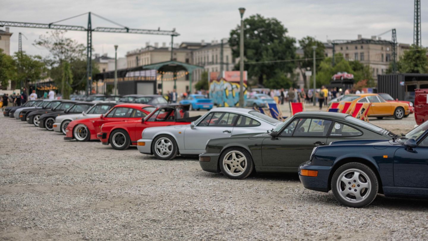 911 refrigerados por aire de distintas generaciones, Luftgekühlt, Breslavia, Polonia, 2024, Porsche AG
