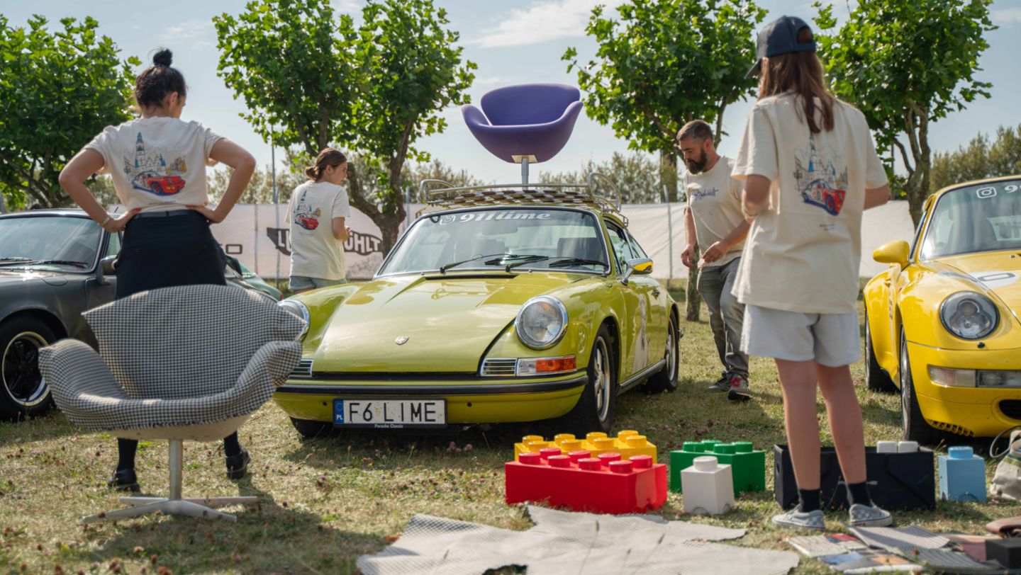911 T de 1971, Luftgekühlt en Copenhague, Dinamarca, 2024, Porsche AG