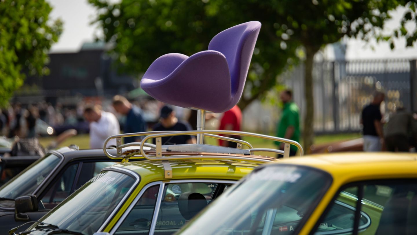 911 T de 1971, Luftgekühlt en Copenhague, Dinamarca, 2024, Porsche AG