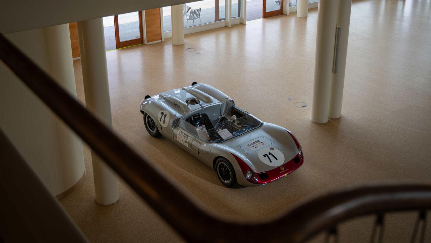 Elva MK VII Porsche, Luftgekühlt en Copenhague, Dinamarca, 2024, Porsche AG