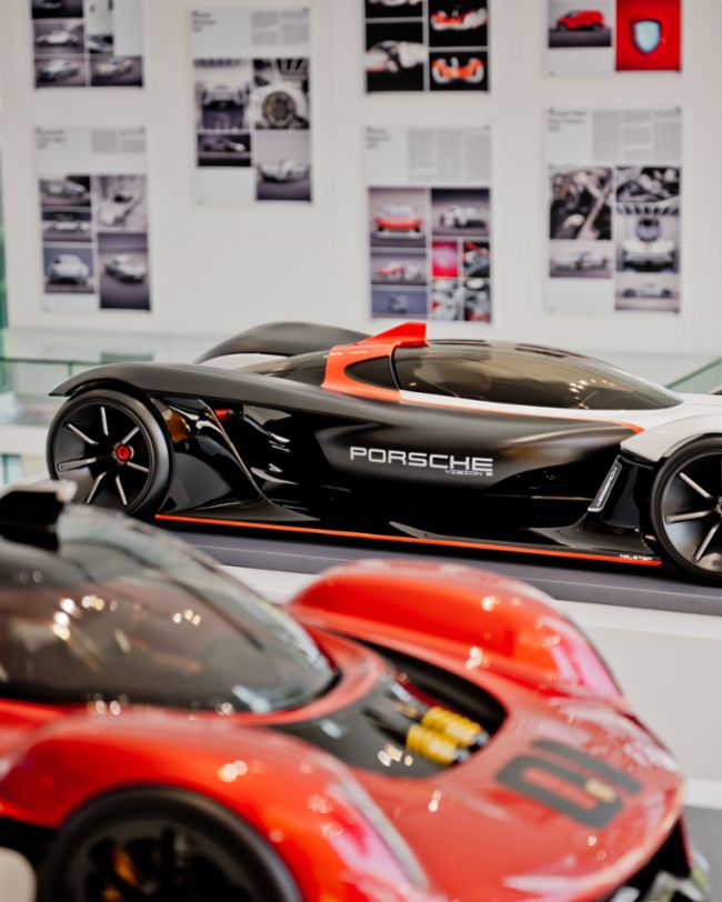 Porsche Vision E, Porsche Unseen, Curvistan Bangkok, Thailand, 2024, Porsche AG