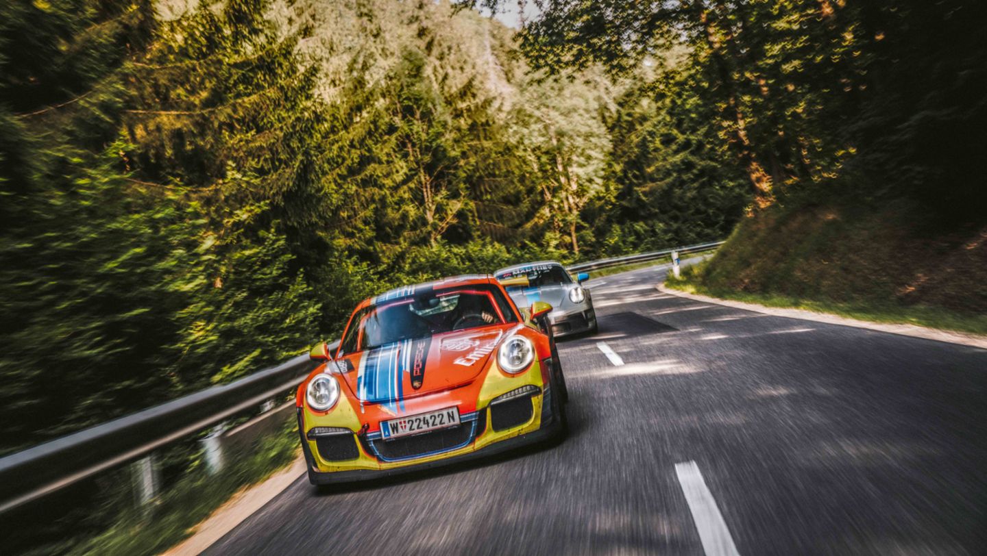 911 GT3 RS (991), 911 GT3 (992) (i-d), Porsche Track Experience, Nürburgring, 2023, Porsche AG