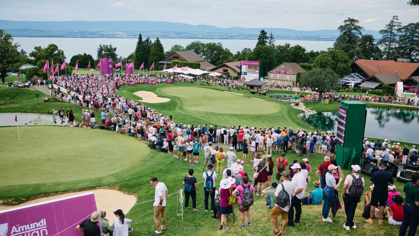 Green 18, The Amundi Evian Championship, 2024, Porsche AG