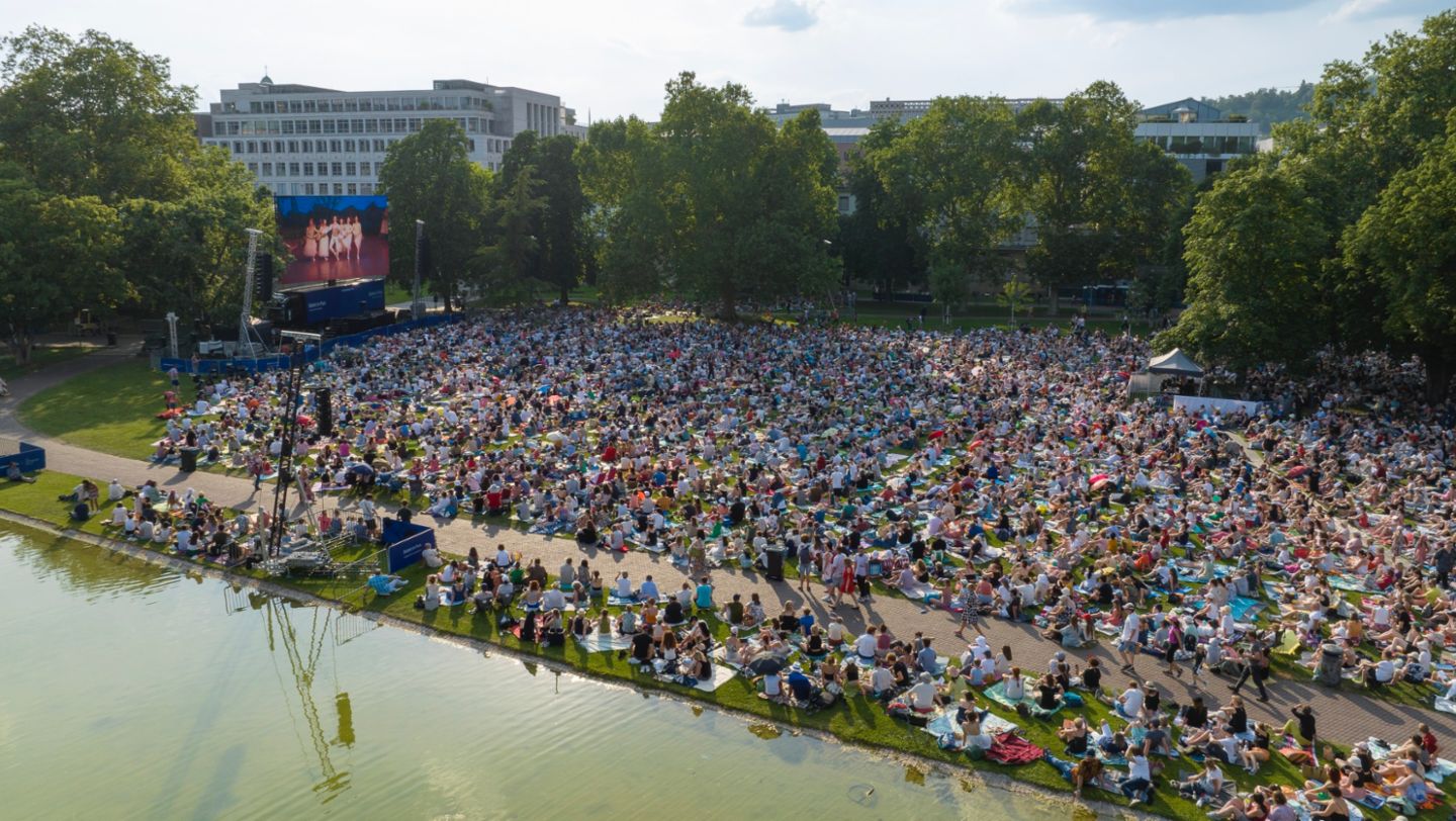 Ballett im Park, Stuttgart, 2024, Porsche AG