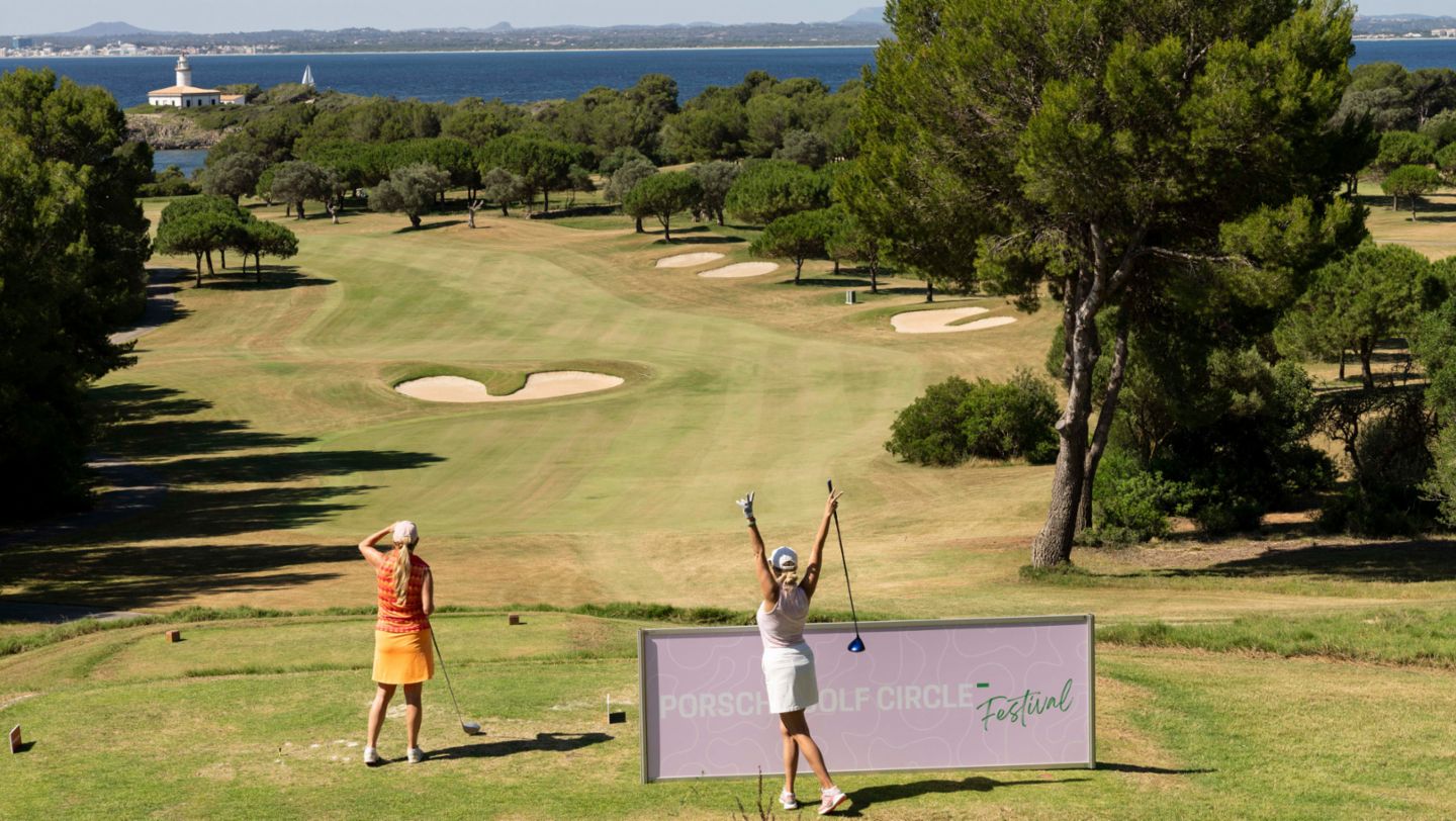 Golf Course, Porsche Golf Circle Festival, Mallorca, Spain, 2024, Porsche AG