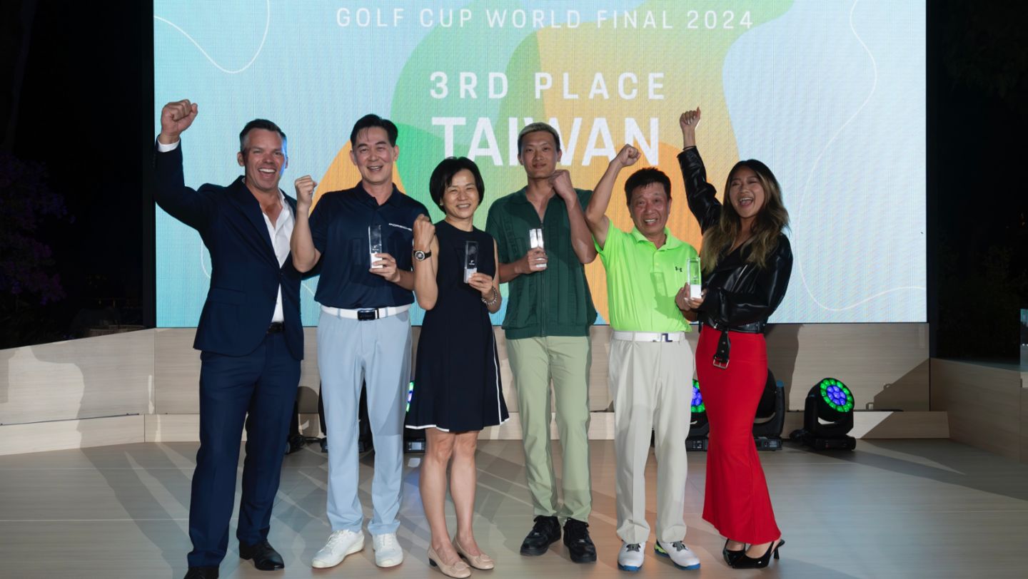 Runners up World Trophy, 3rd, Team Taiwan, Porsche Golf Cup World Final, Club de Golf Alcanada, Mallorca, Spain, 2024, Porsche AG