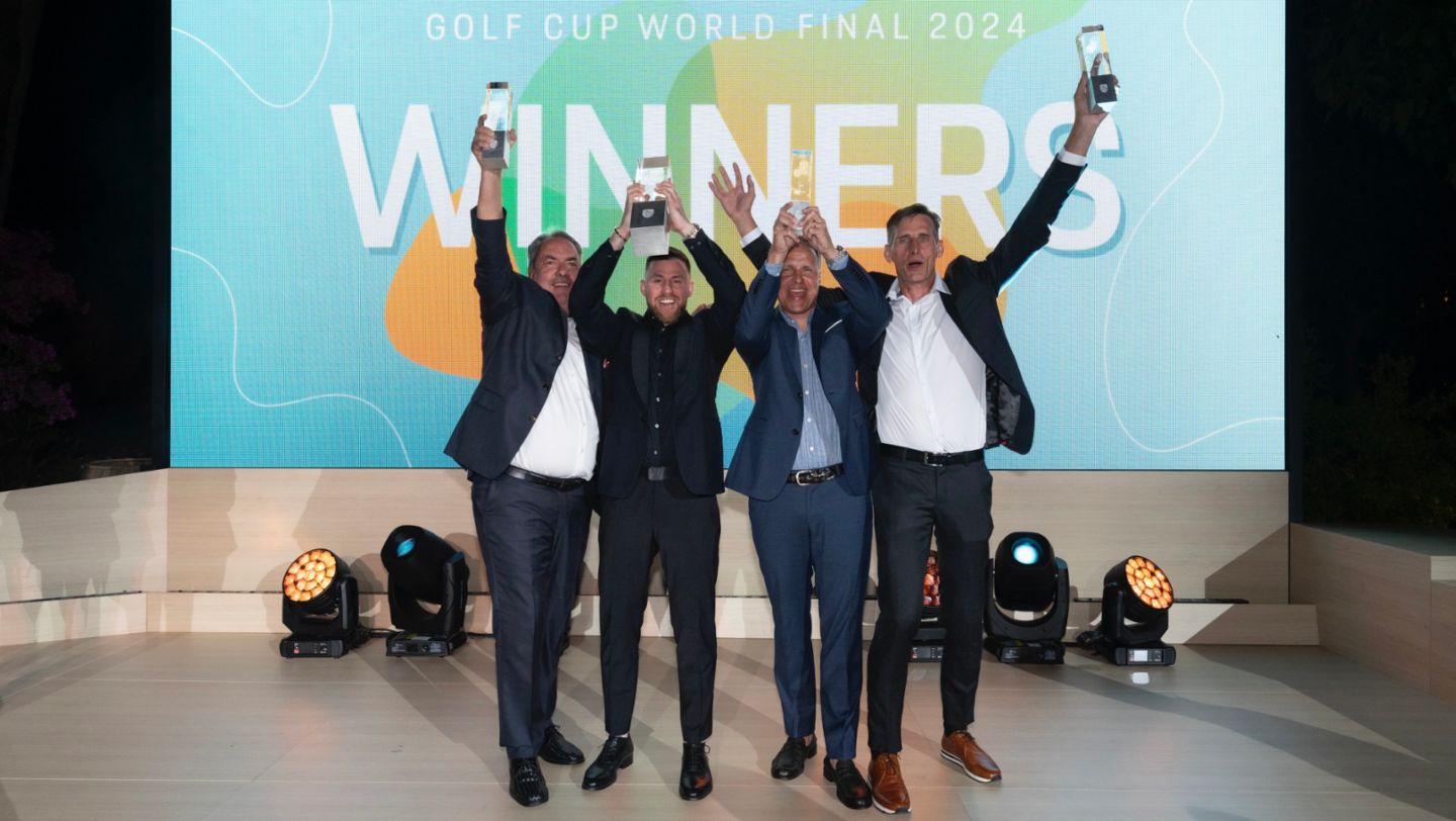 Winner World Trophy, Team Switzerland, Porsche Golf Cup World Final, Club de Golf Alcanada, Mallorca, Spain, 2024, Porsche AG
