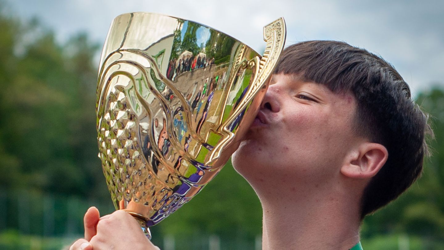 Erzgebirge Aue, Landespokalsieg U15, 2024, Porsche AG