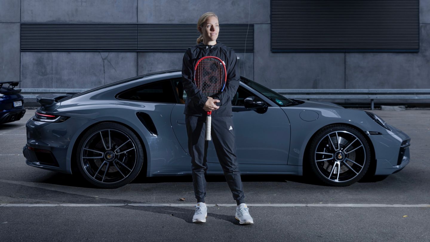 Angelique Kerber, Porsche-Markenbotschafterin, 911 Turbo, 2024, Porsche AG