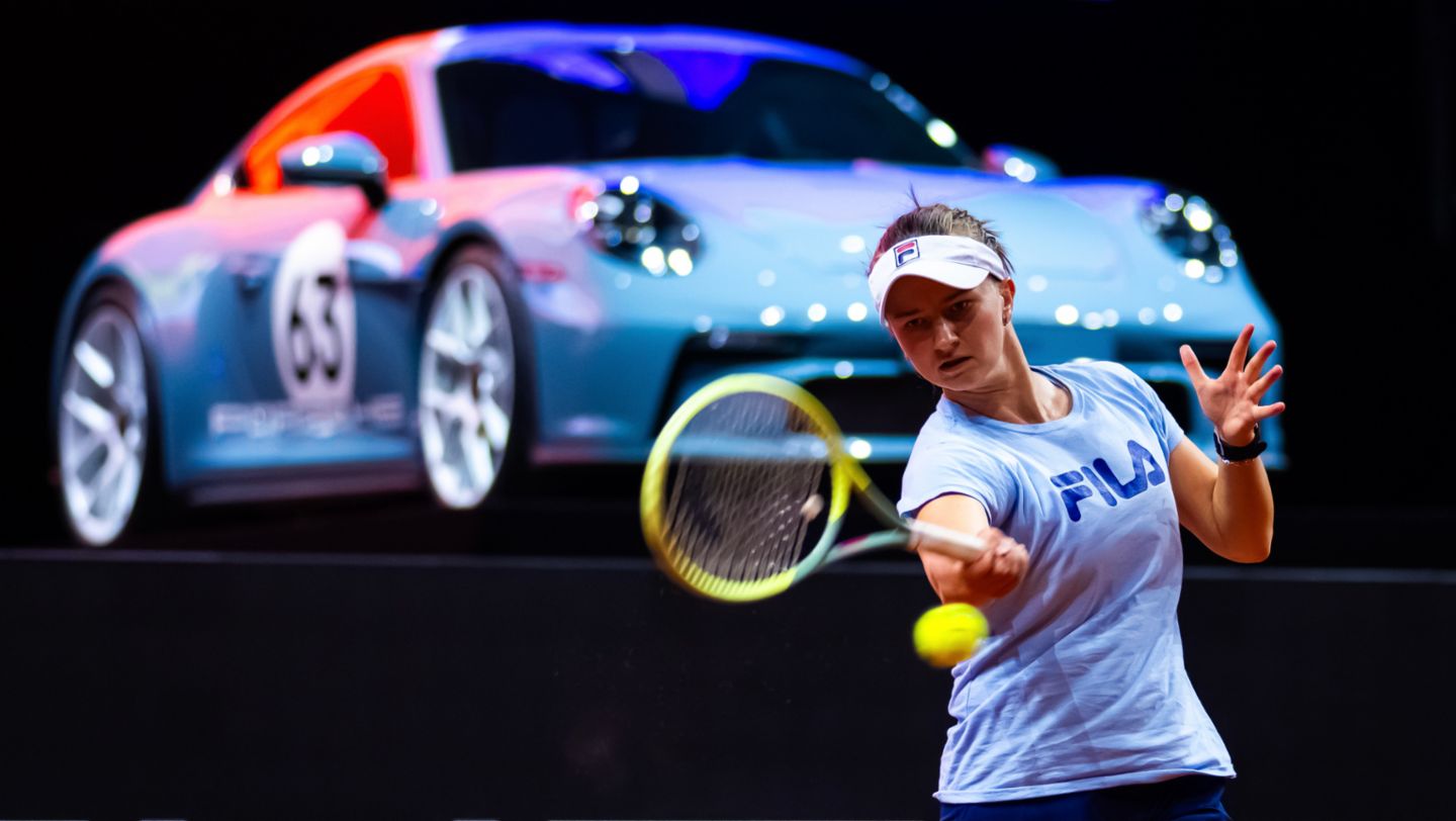 Barbora Krejcikova, 911 ST, Porsche Tennis Grand Prix, Stuttgart, 2024, Porsche AG