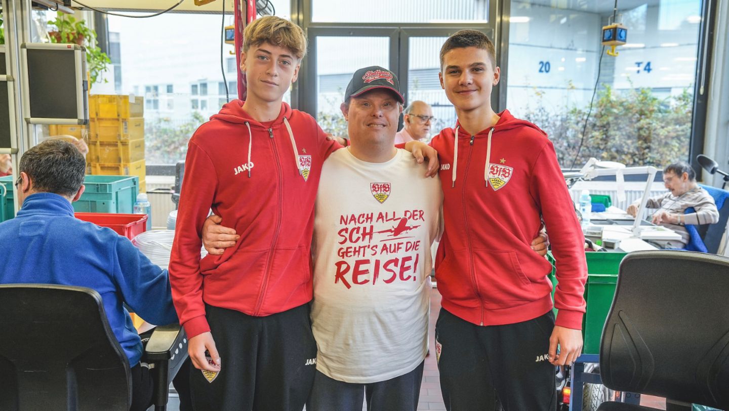 Talente Hand in Hand, VfB Stuttgart U14, Neckartalwerkstatt, 2024, Porsche AG
