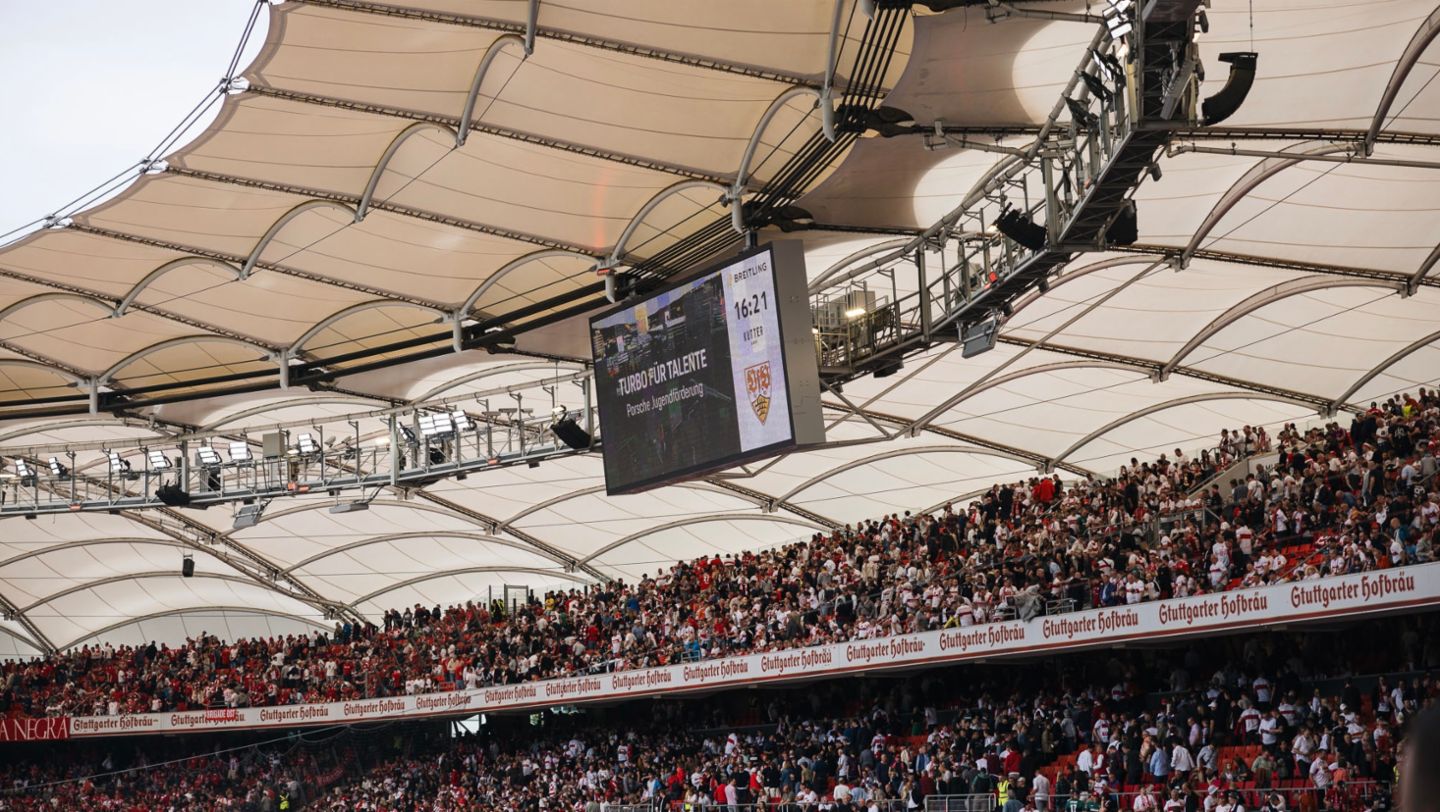 Kids Day beim VfB Stuttgart, Turbo für Talente, Stuttgart, 2024, Porsche AG