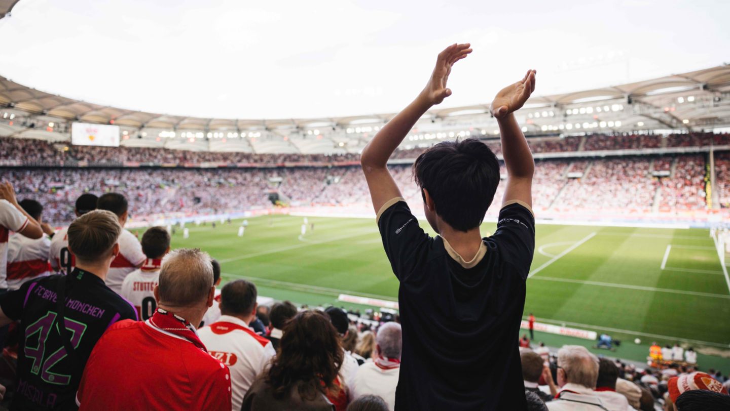 Kids Day beim VfB Stuttgart, Turbo für Talente, Stuttgart, 2024, Porsche AG