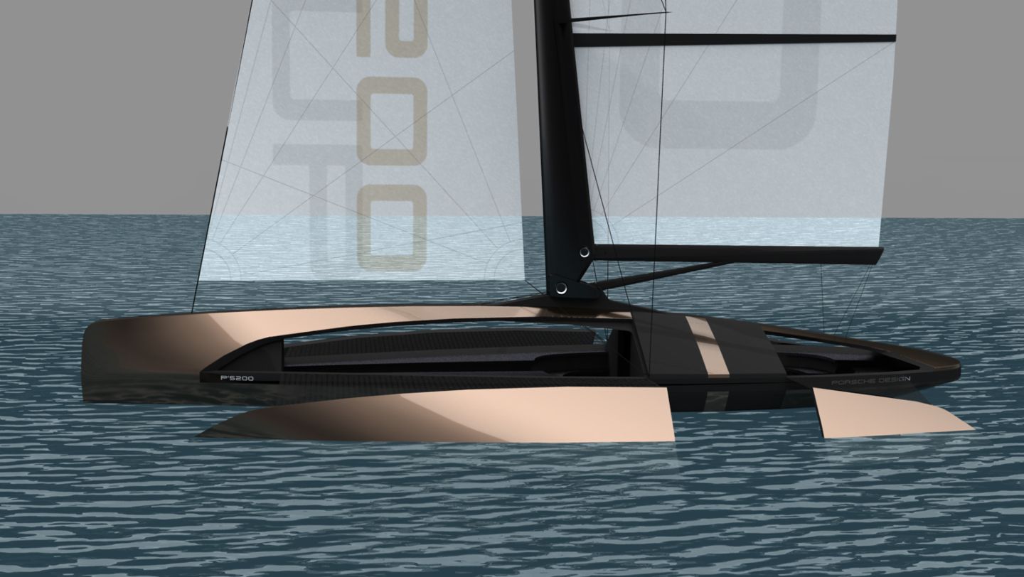 P‘5200 Pure Sailing by Stephan Everwin, 2025, Porsche AG