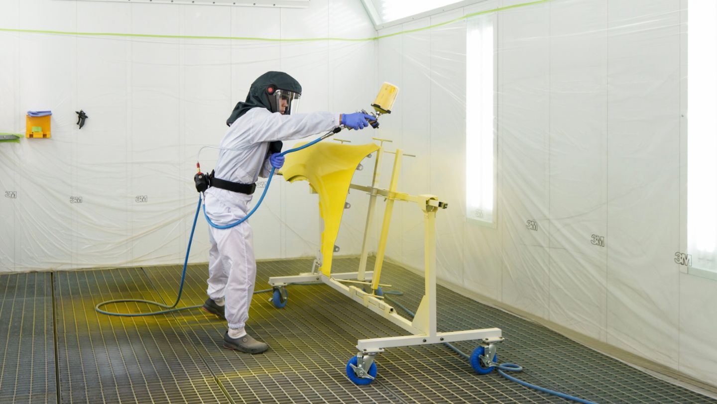 Paint shop, Porsche Service Centre Seongsu, Korea, 2024, Porsche AG