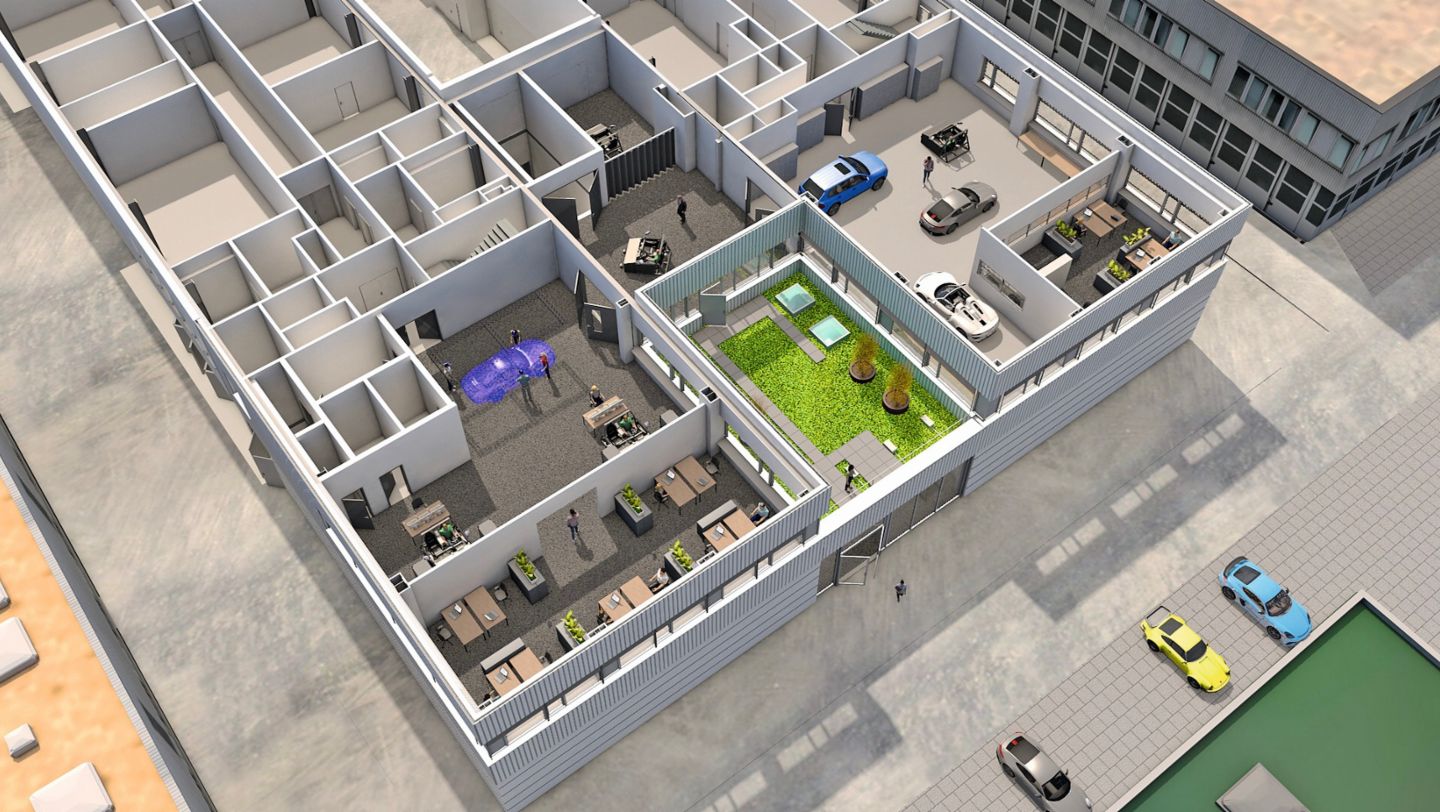 Virtual Validation Center, Porsche Engineering, Weissach, 2024, Porsche AG