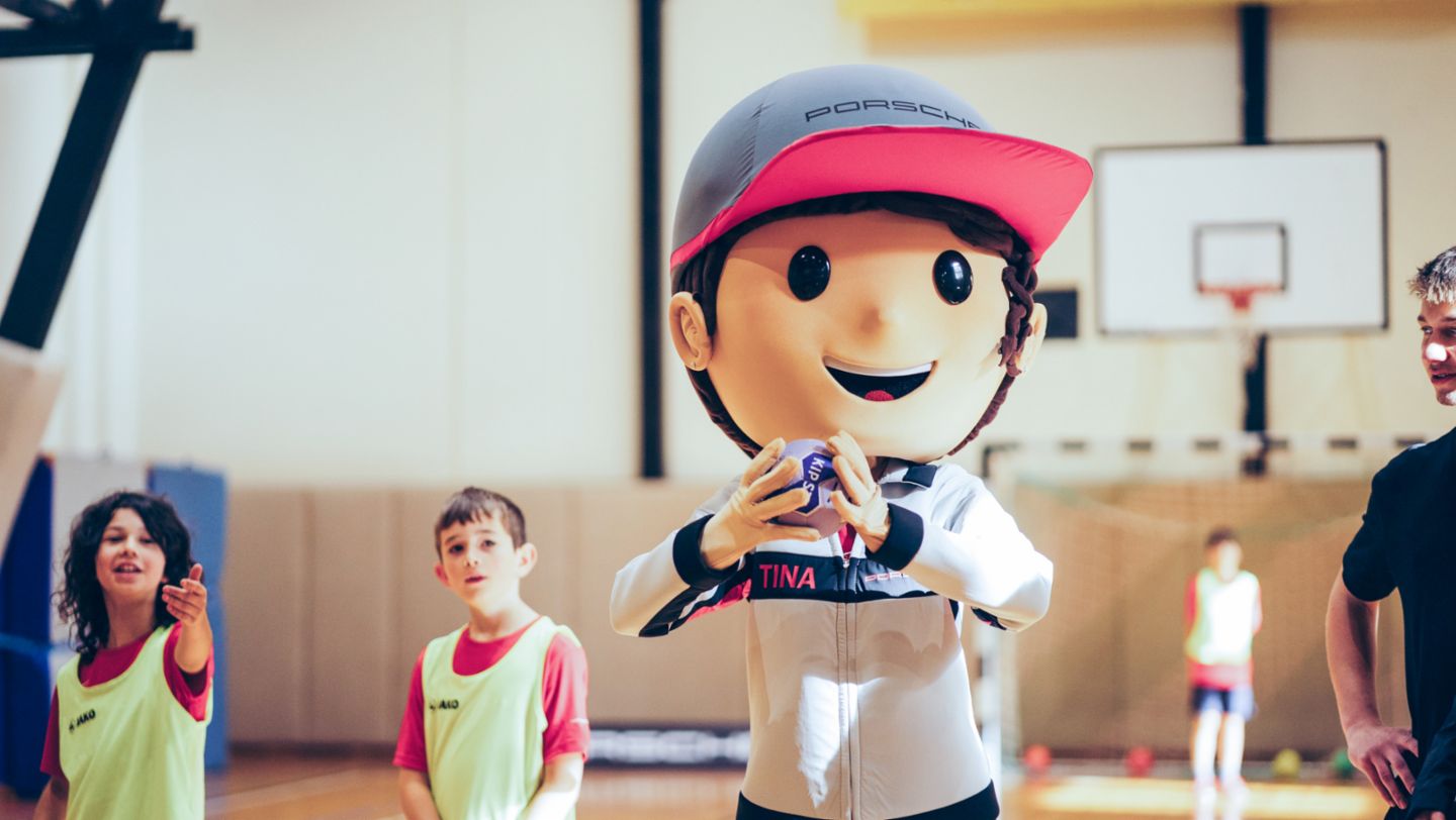 Feriencamp Handball, Porsche-Sportförderung Leipzig, 2025, Porsche AG