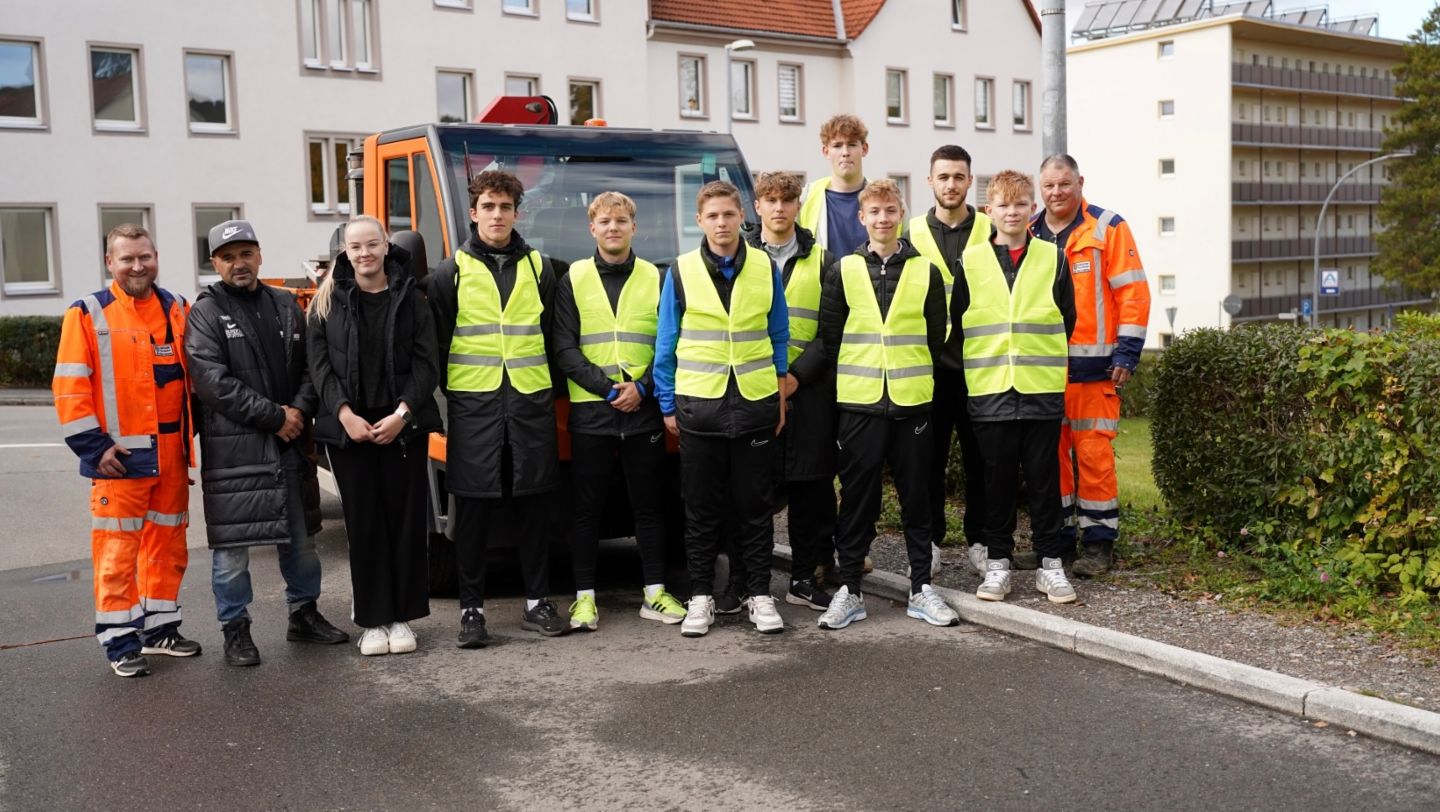FC Erzebirge Aue, Talente Hand in Hand, 2025, Porsche AG