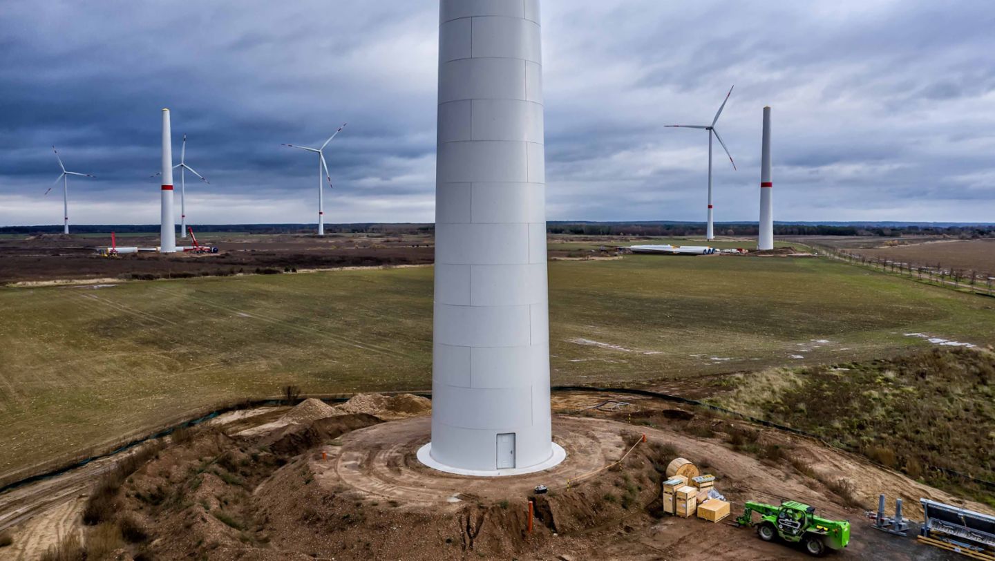 Windenergieanlagen, Windpark Forst Briesnig II, Deutschland, 2026, Porsche Consulting GmbH