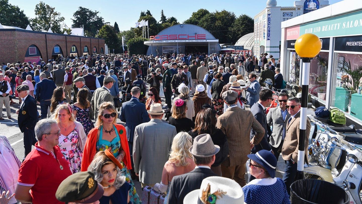 Goodwood Revival, Circuito de Goodwood, sur de Inglaterra, 2018, Porsche AG
