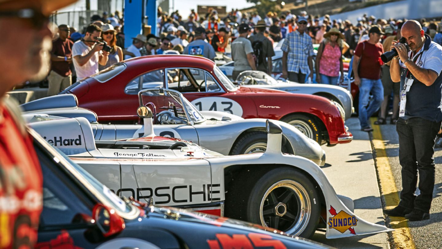 Rennsport Reunion, Laguna Seca, 2015, Porsche AG