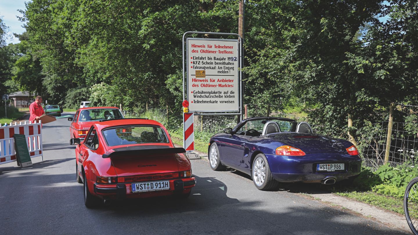 986 Boxster, classic car show, Bockhorn, 2018, Porsche AG
