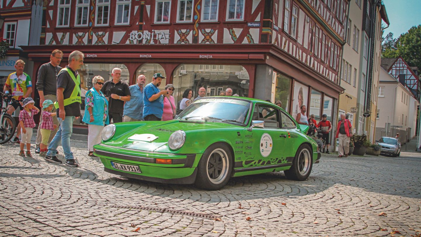 911 (model year 1978), Classic Car Rally, 2018, Porsche AG