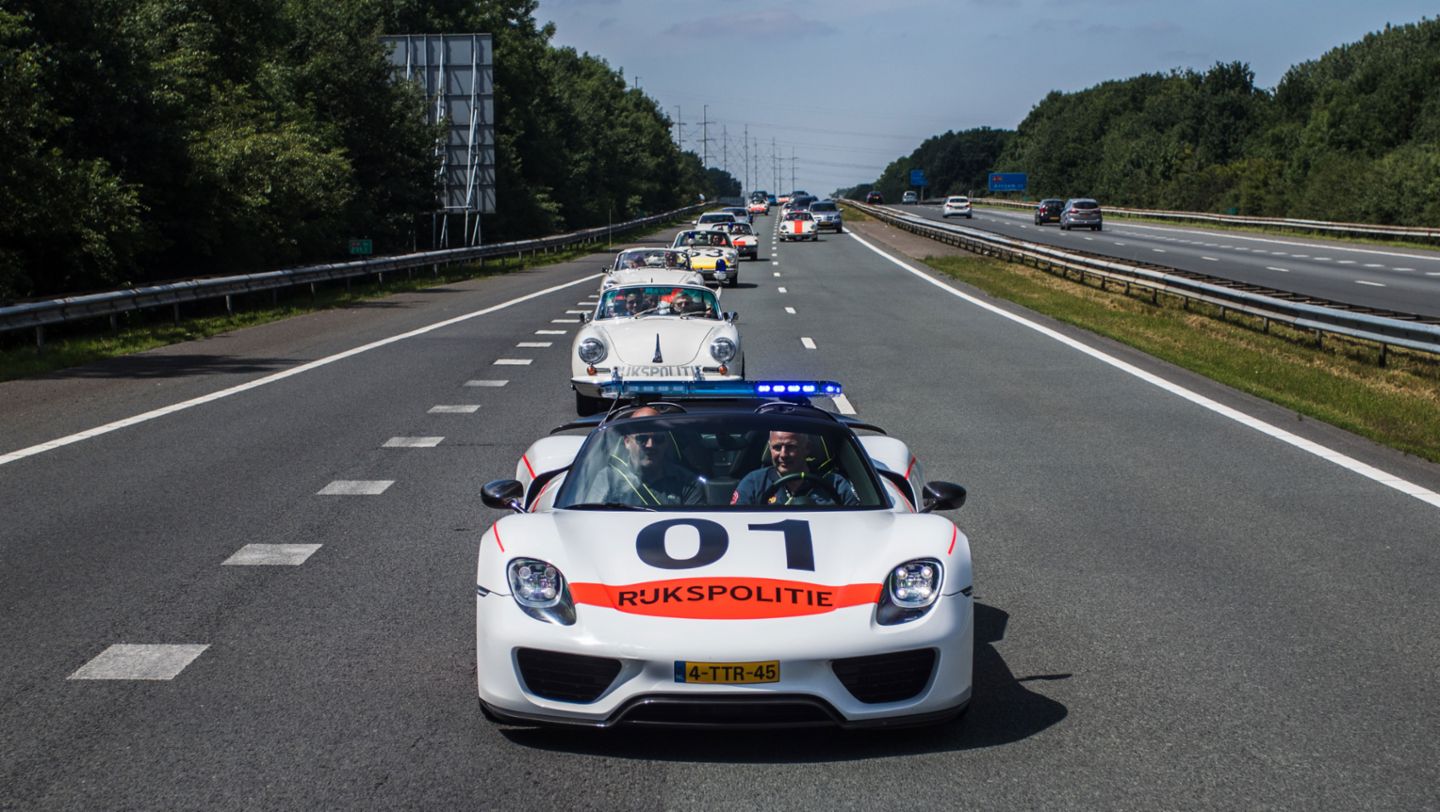 918 Spyder, Rijkspolitie, Polizei, Niederlande, 2017, Porsche AG