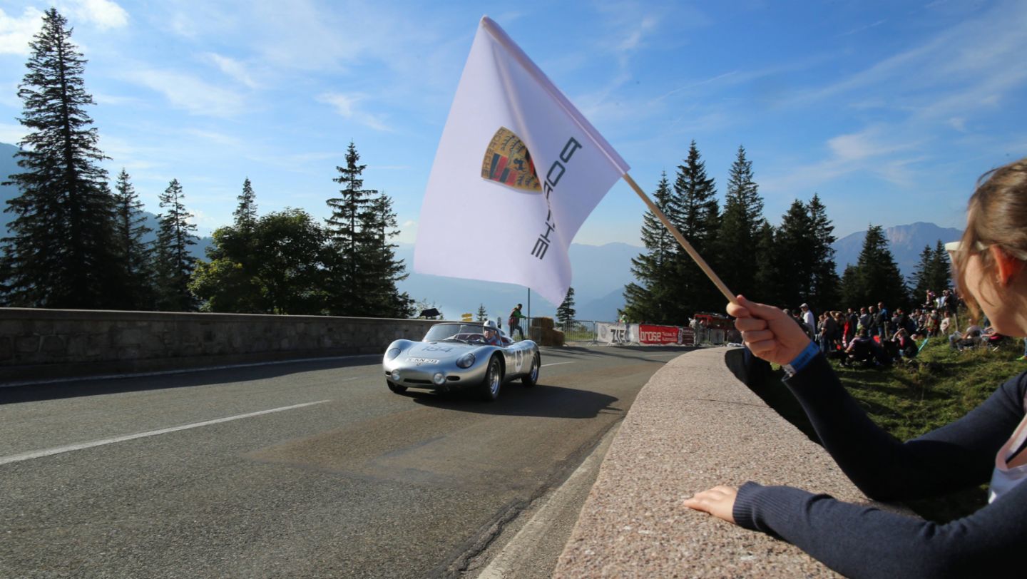 Porsche 718 RS 60 Spyder, Rossfeld Rally, Berchtesgaden, 2016, Porsche AG