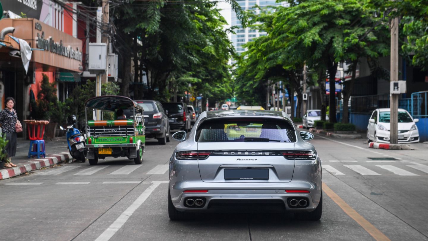 Panamera 4 Sport Turismo, Road to Sportscar Together Day, Bangkok nach Bangsaen, 2018, Porsche AG