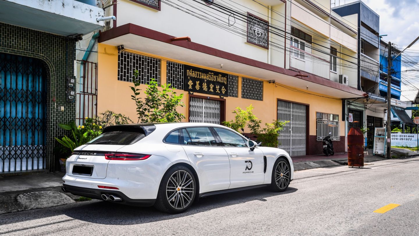 Panamera 4 Sport Turismo, Road to Sportscar Together Day, Penang nach Chumphon, 2018, Porsche AG