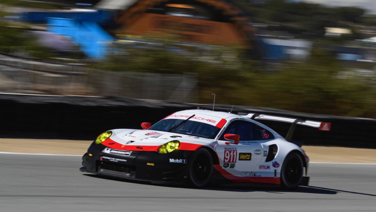 911 RSR, qualifying, IMSA WeatherTech SportsCar Championship, Laguna Seca/USA, 2017, Porsche AG