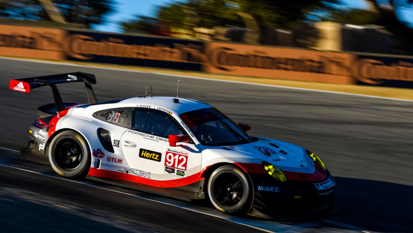 911 RSR, race, IMSA WeatherTech SportsCar Championship, Laguna Seca/USA, 2017, Porsche AG