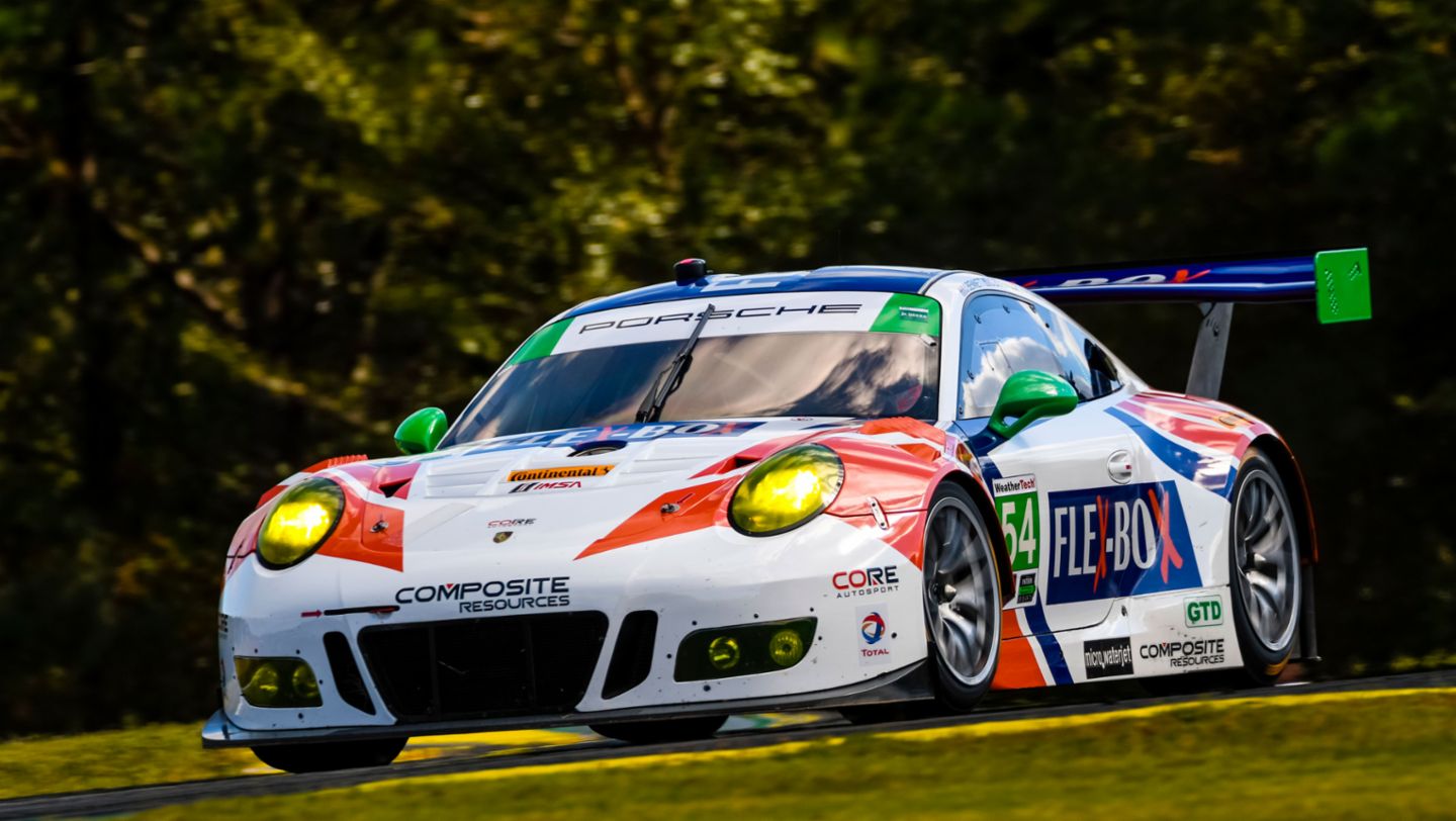 911 GT3 R, CORE Autosport, Qualifying, Braselton, 2017, Porsche AG