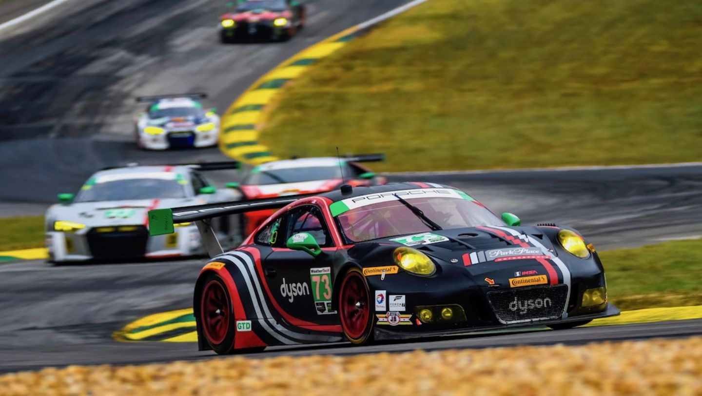 911 GT3 R, Park Place Motorsports, Race, Braselton, 2017, Porsche AG