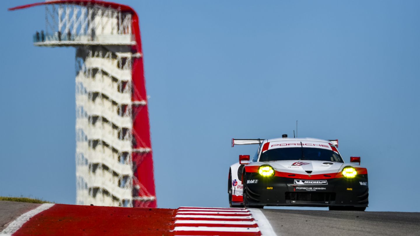 911 RSR, IMSA, Austin, Texas, 2017, Porsche AG