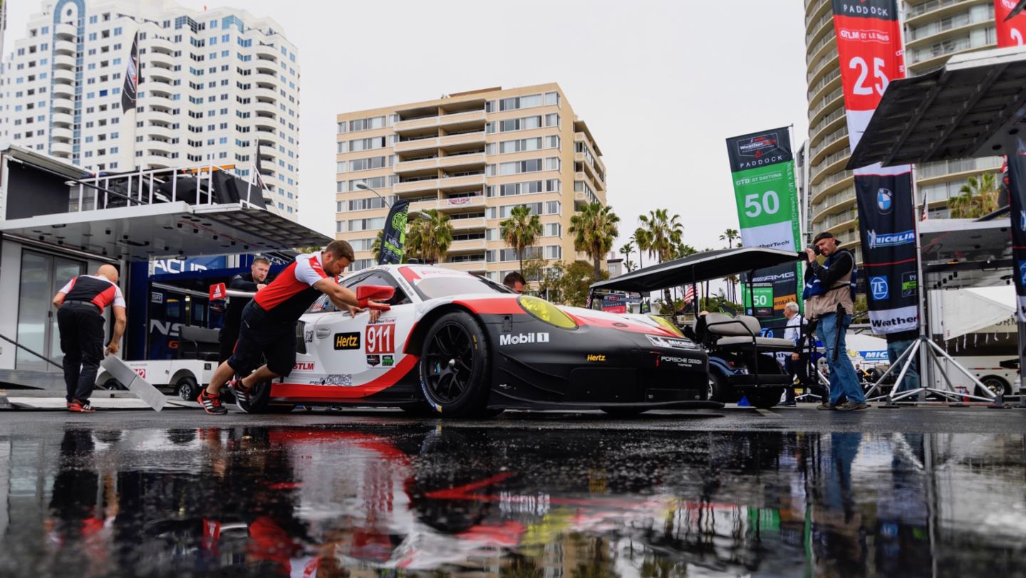 911 RSR, IMSA SportsCar Championship, Long Beach, USA, 2017, Porsche AG