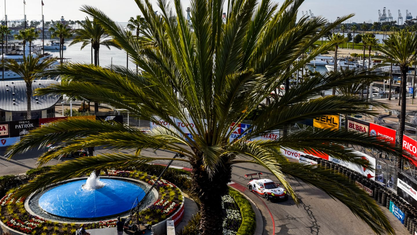 Porsche 911 RSR, IMSA, Long Beach, 2017, Porsche AG