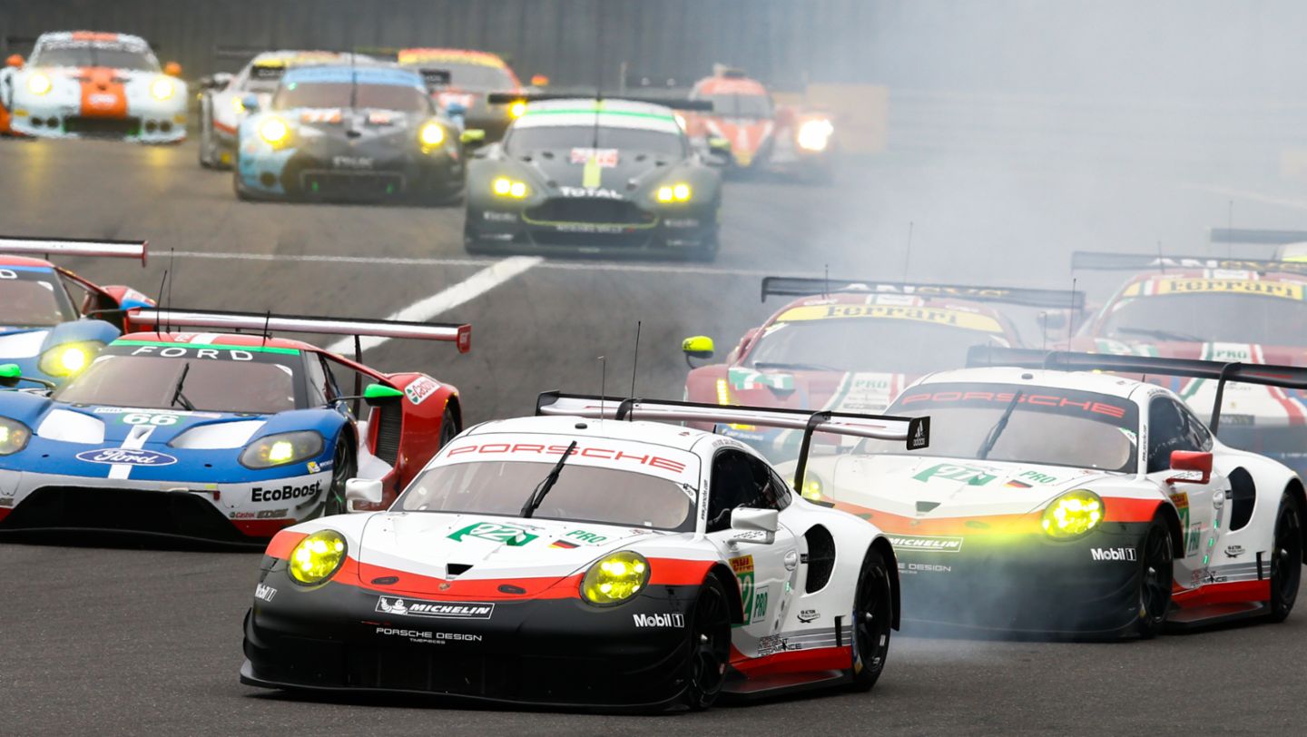 911 RSR, 919 Hybrid, WEC, Race 4, Nürburgring, 2017, Porsche AG