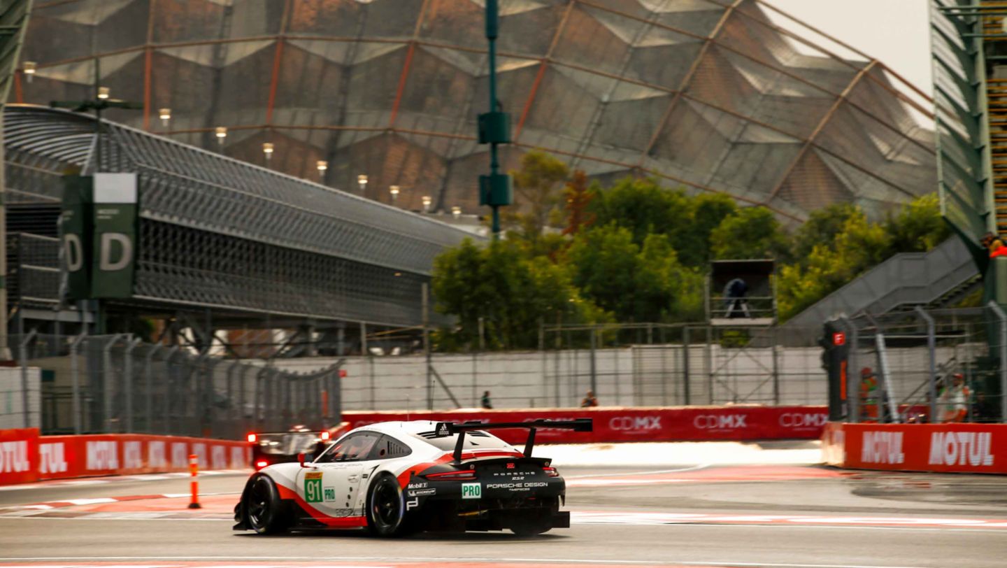 911 RSR, free practice, Mexico City, 2017, Porsche AG