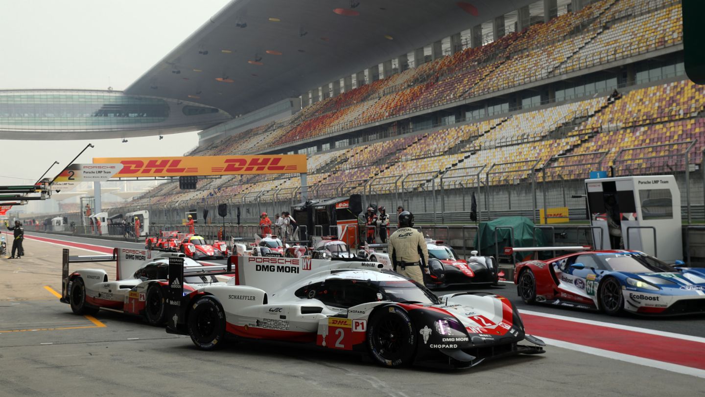 919 Hybrid, WEC, Shanghai, Training, 2017, Porsche AG