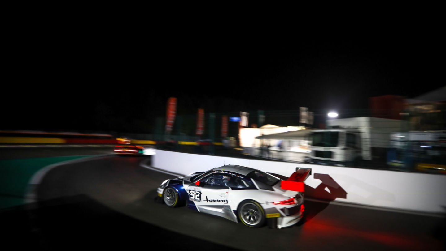 911 GT3 R (912, 911), Herberth Motorsport, Night Qualifying, 24 hours of Spa, 2017, Porsche AG
