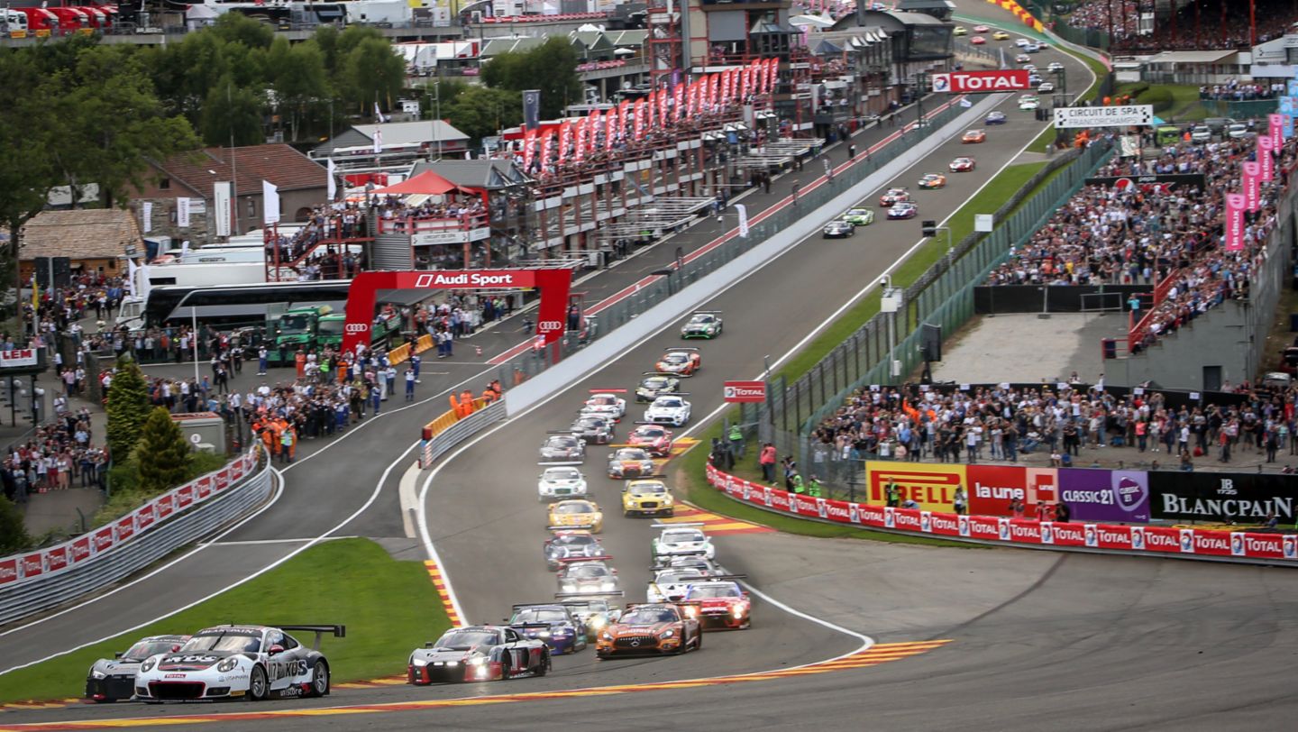 Race, 24 hours of Spa, 2017, Porsche AG