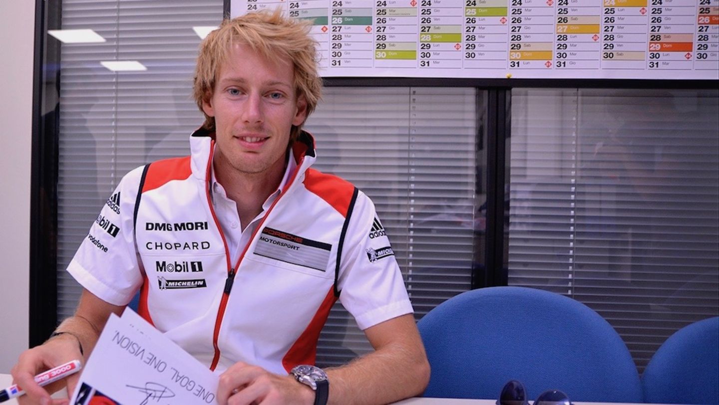 Brendon Hartley, Porsche Werksfahrer LMP1, 2017, Porsche AG